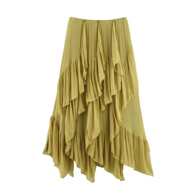 City Chic Mid-Waist Skirt