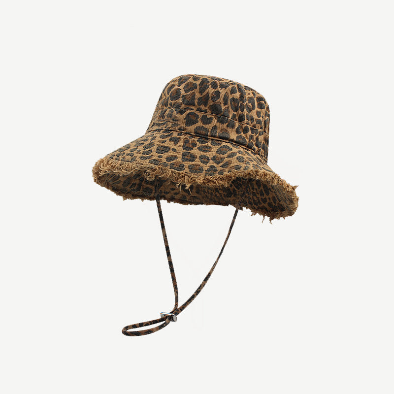Leopard Print Bucket Hut