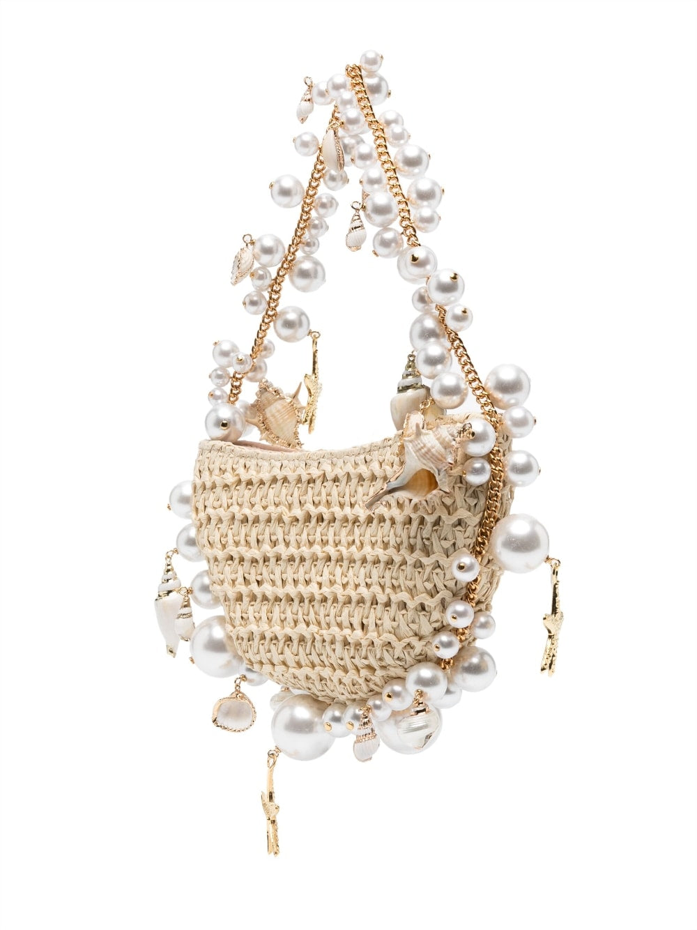 Perlen & Muscheln Tasche