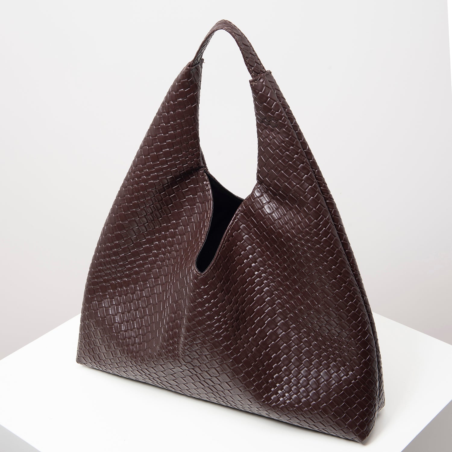 Luna Weave Shoulder Bag