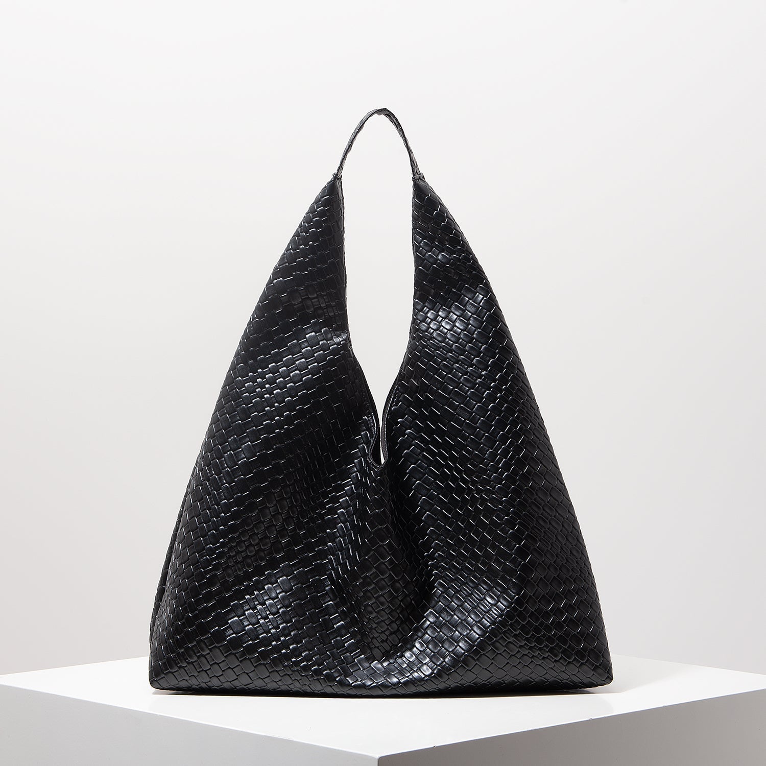 Luna Weave Shoulder Bag