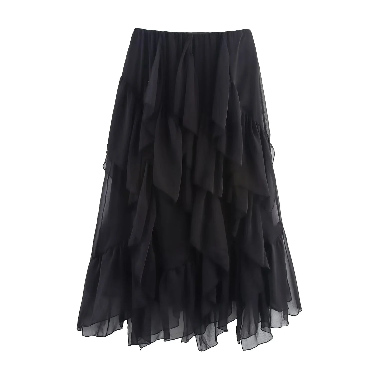 City Chic Mid-Waist Skirt