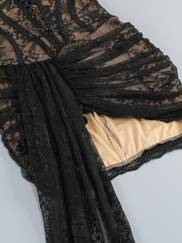 Corset Charm Lace Dress