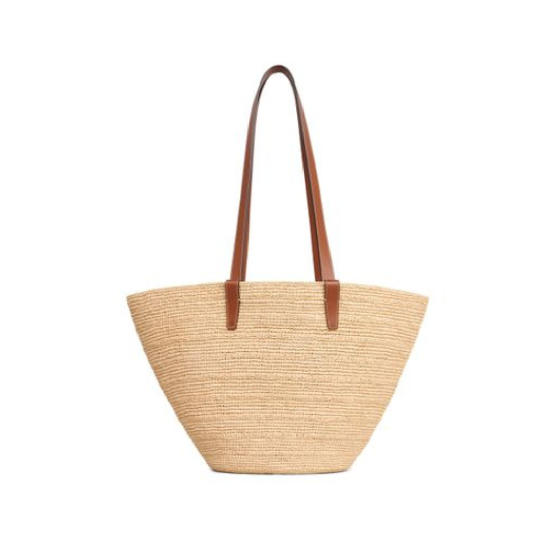 Sunny Straw Tote