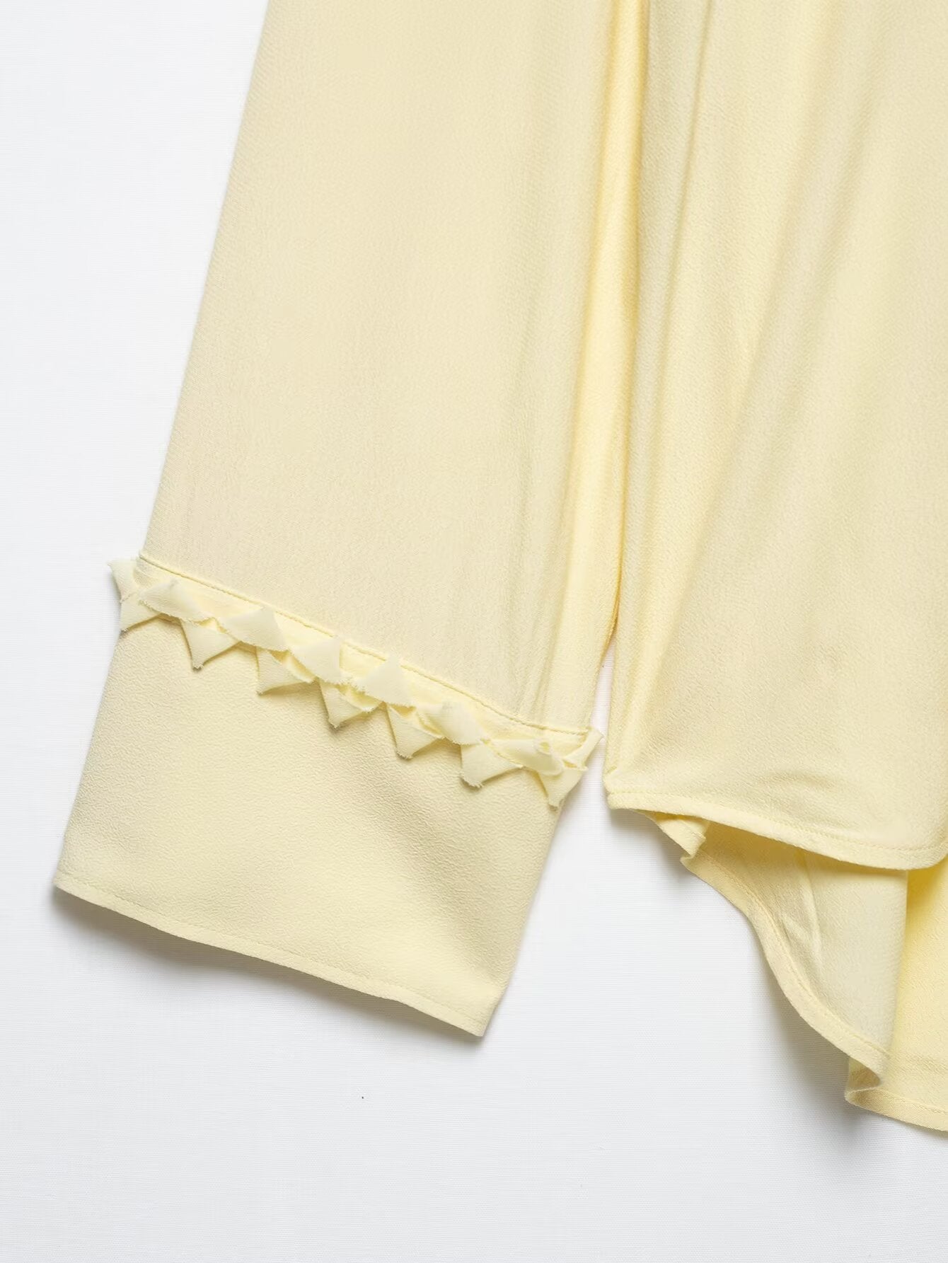 Rüschenblusen &amp; Asymmetrischer Rock Set