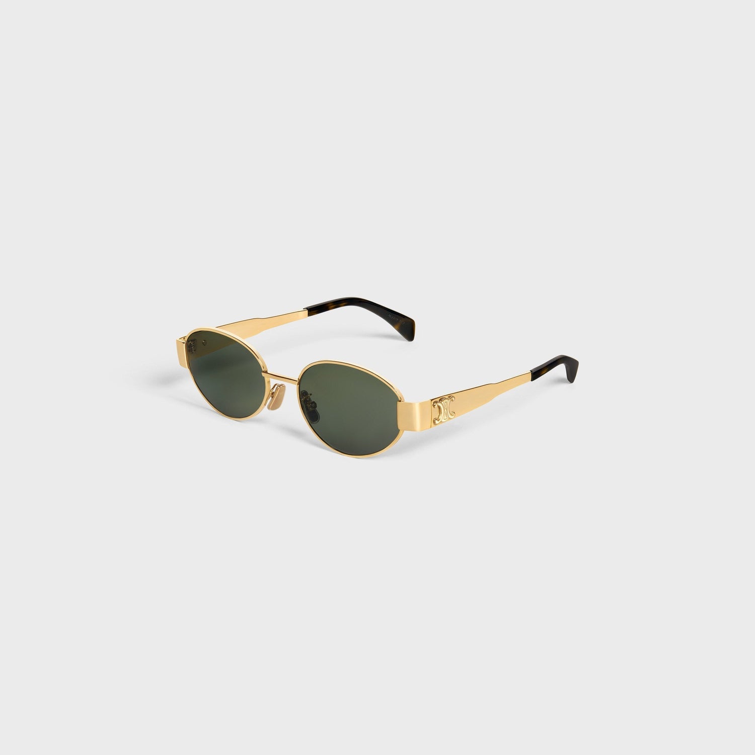 Goldfarbene Sonnenbrille